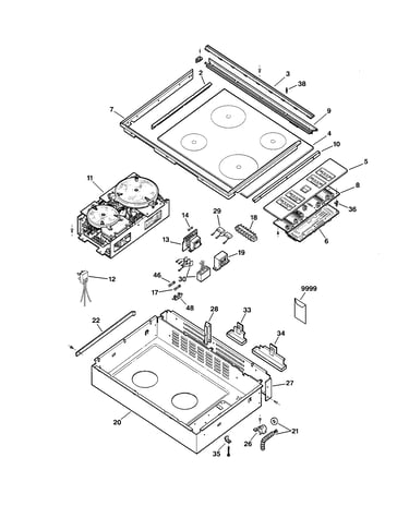 Cooktop assembly