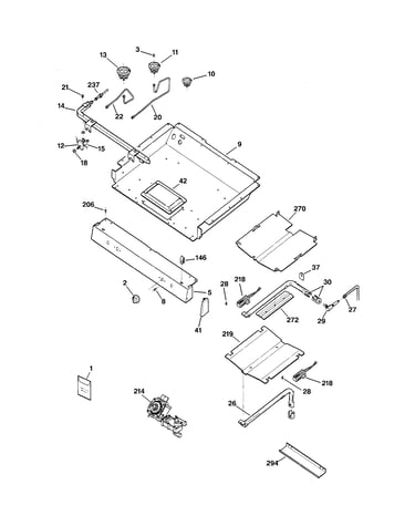 Gas & burner parts
