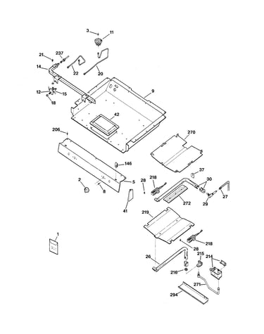Gas & burner parts