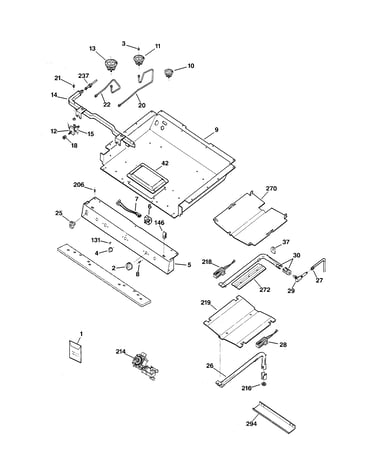 Gas & burner parts