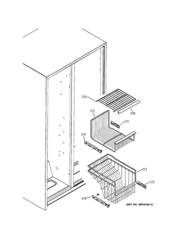 Freezer shelves