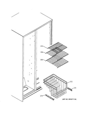 Freezer shelves