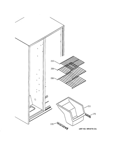 Freezer shelves