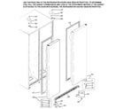 GE GST22IBMDCC door kit diagram