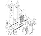 GE GST22IBMDCC freezer section diagram