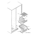 GE ESS22XGMACC freezer shelves diagram