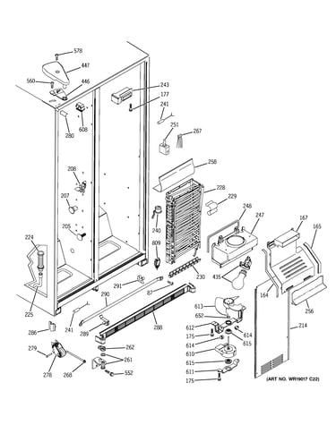 Freezer section
