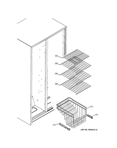 Freezer shelves
