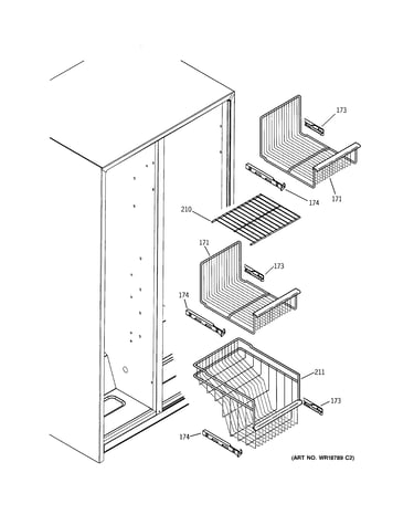 Freezer shelves
