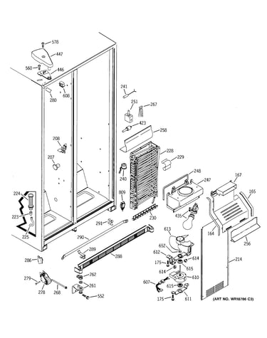 Freezer section