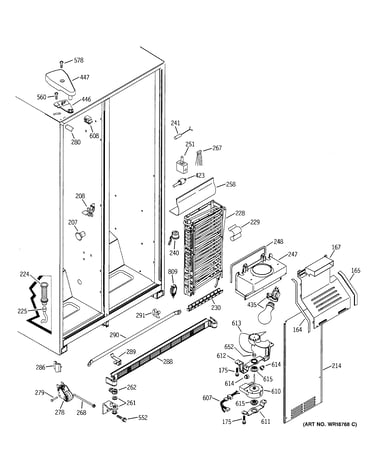 Freezer section