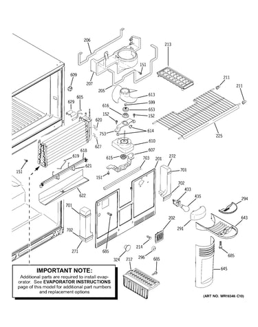 Freezer section