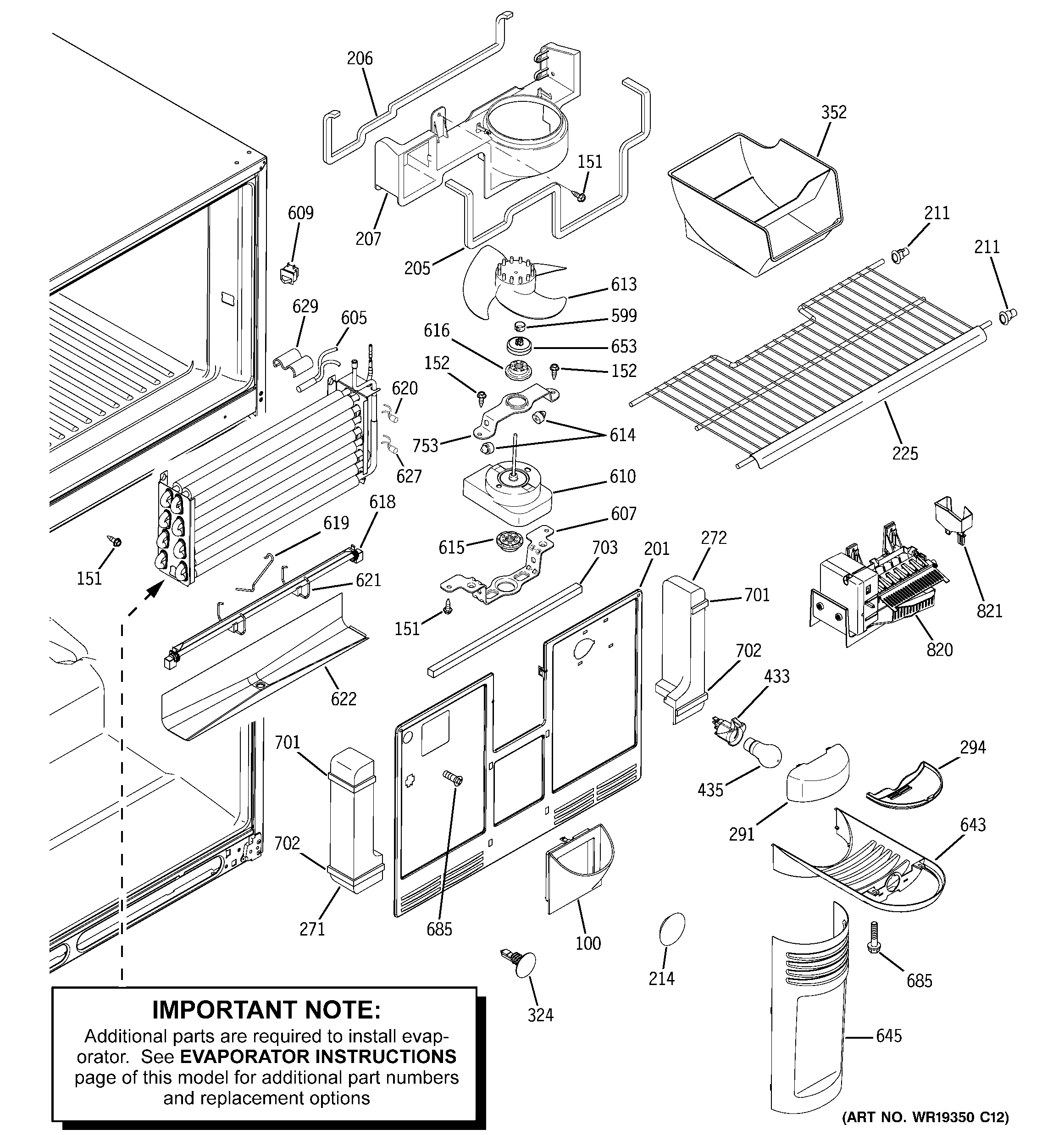 Freezer section