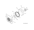 GE JBP99SH1SS convection fan diagram