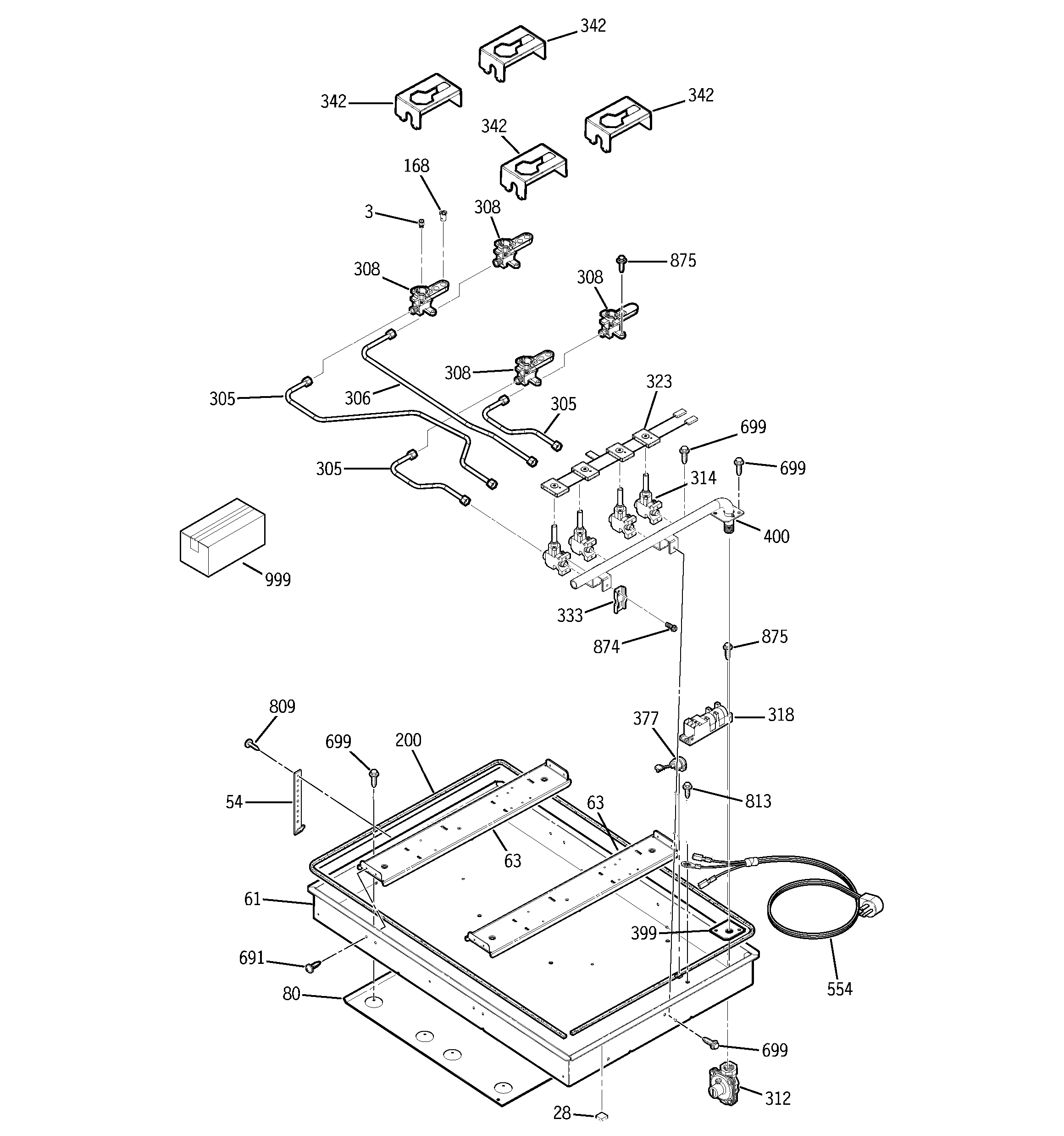 GAS & BURNER PARTS