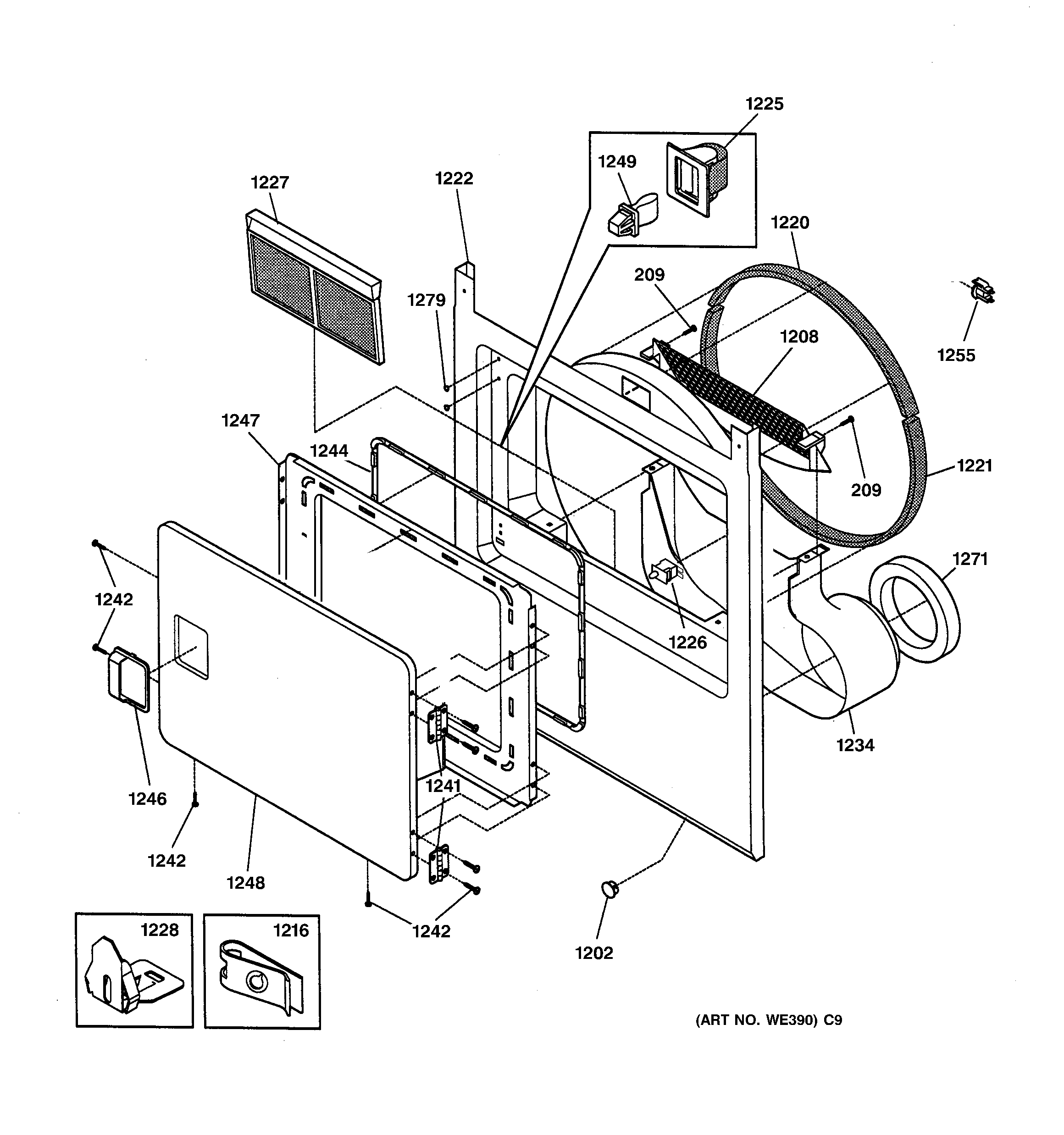 FRONT PANEL & DOOR