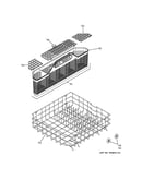 Lower rack assembly