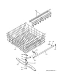 Upper rack assembly
