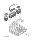 Lower rack assembly