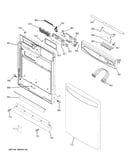 Escutcheon & door assembly
