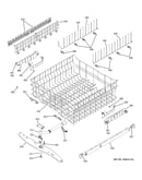 Upper rack assembly