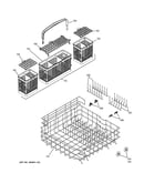 Lower rack assembly