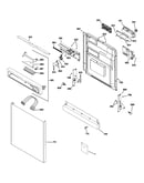 Escutcheon & door assembly