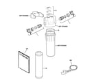 GE GXWH20F water filtration parts diagram