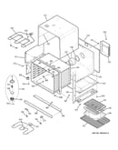 Lower oven body