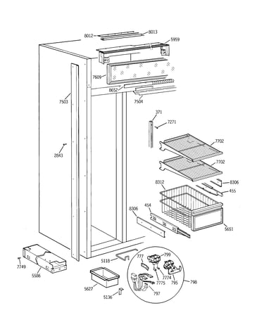 Freezer section