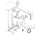 GE DSS25PFMDWW fresh food section diagram