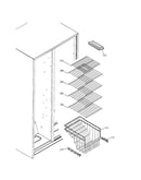 Freezer shelves