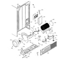 GE GSG22KBMCFWW sealed system & mother board diagram