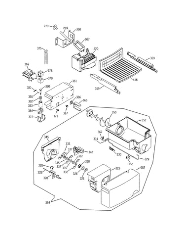 Ice maker & dispenser