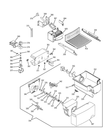 Ice maker & dispenser