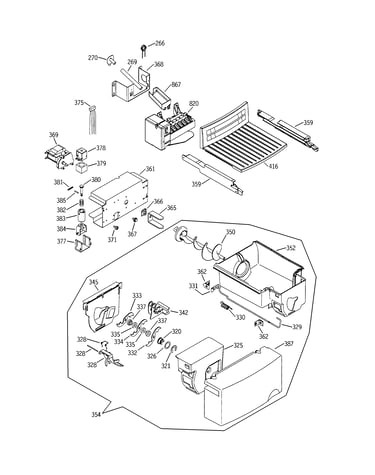Ice maker & dispenser