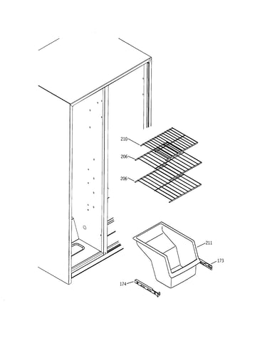 Freezer shelves