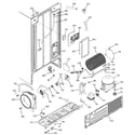 GE GSS22JFMDCC sealed system & mother board diagram