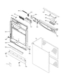 Escutcheon & door assembly
