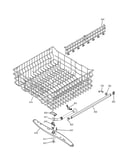 Upper rack assembly