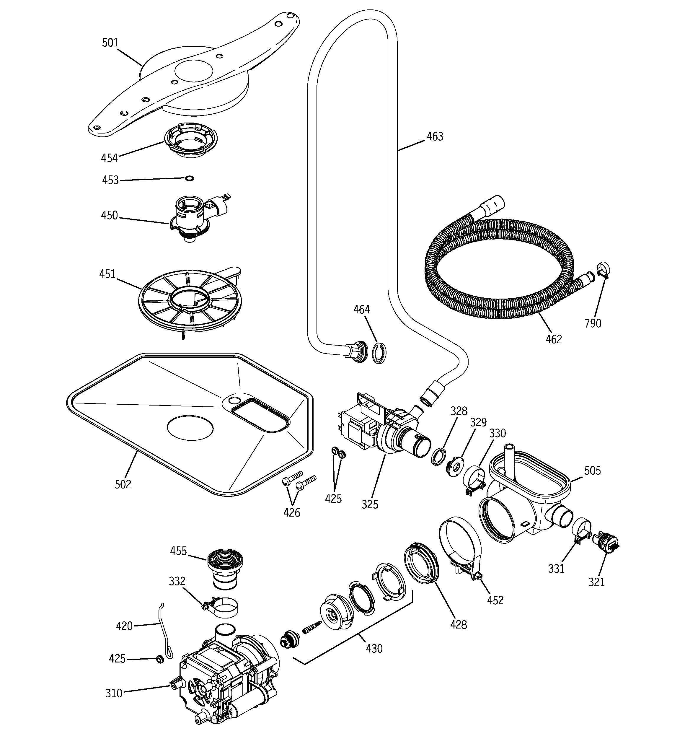 Motor-pump mechanism