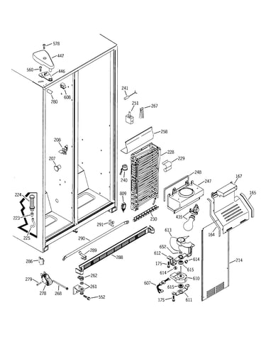 Freezer section