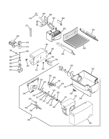 Ice maker & dispenser