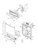 Escutcheon & door assembly