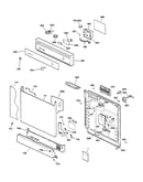 Escutcheon & door assembly