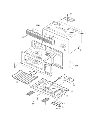 Oven cavity parts