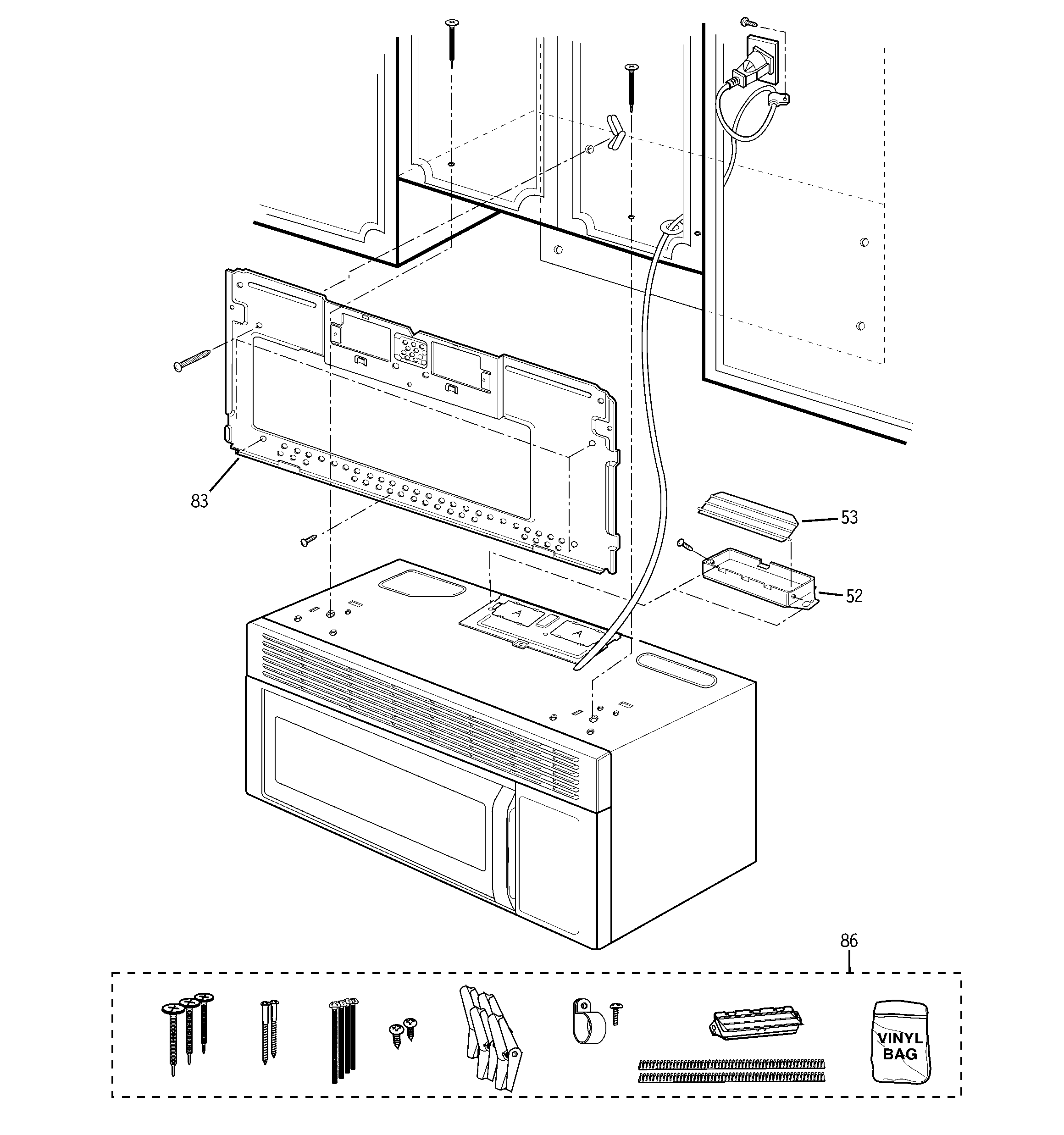 Installation parts