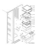 Fresh food shelves