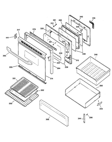 Door & drawer parts