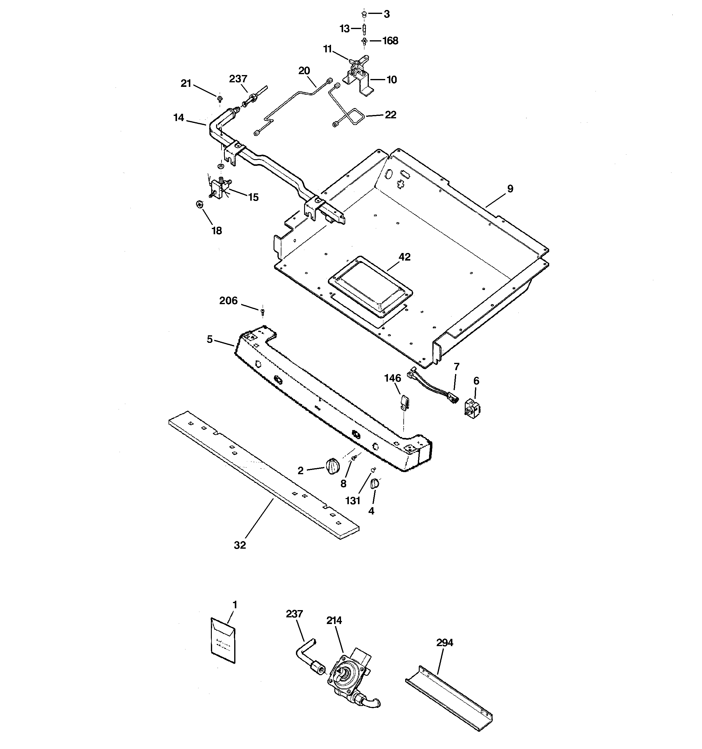 Gas & burner parts